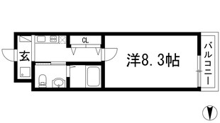 ウィンズコート天神の物件間取画像